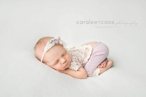 Gracie newborn romper